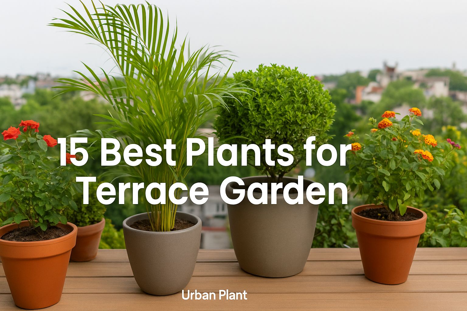 15 Best Plants for Terrace Garden - Urban Plant